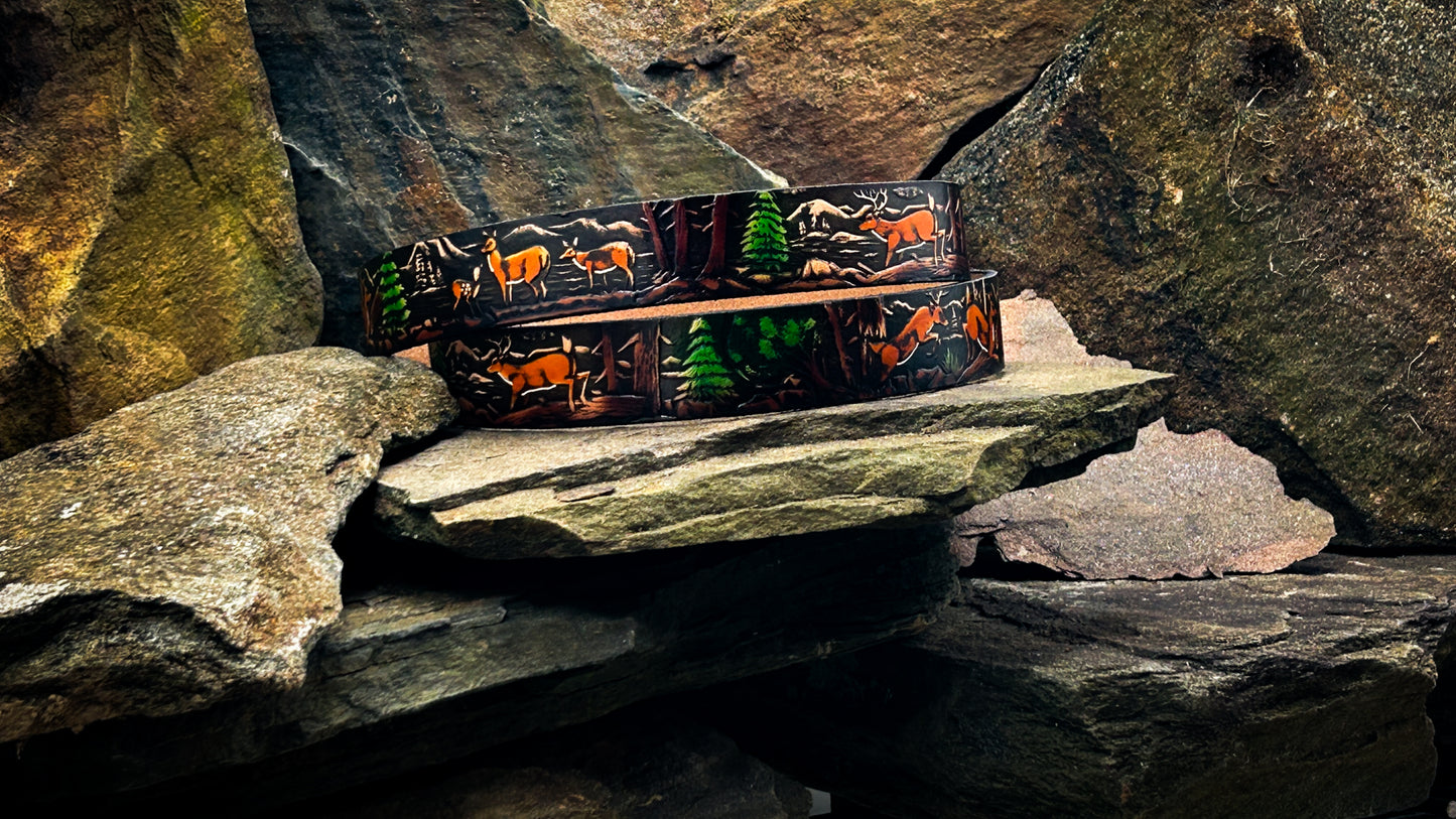 Painted Deer Belt