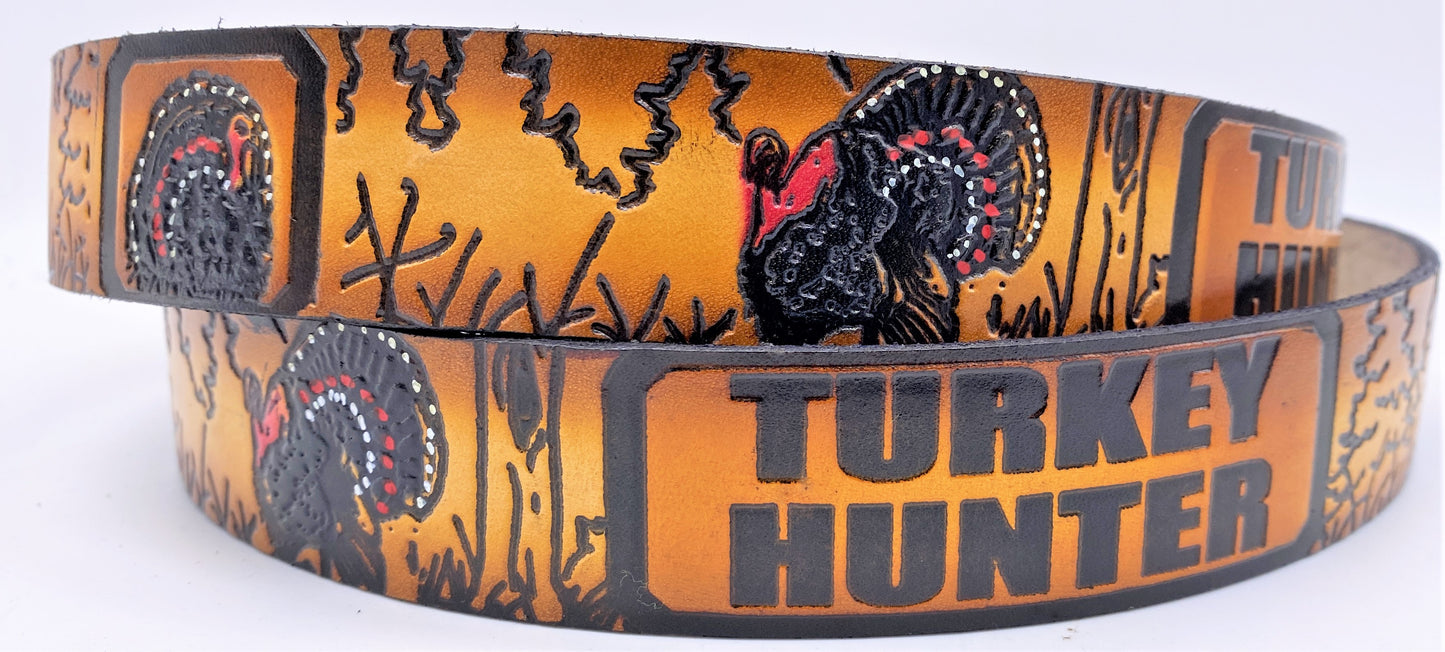 Painted Turkey Hunter Belt