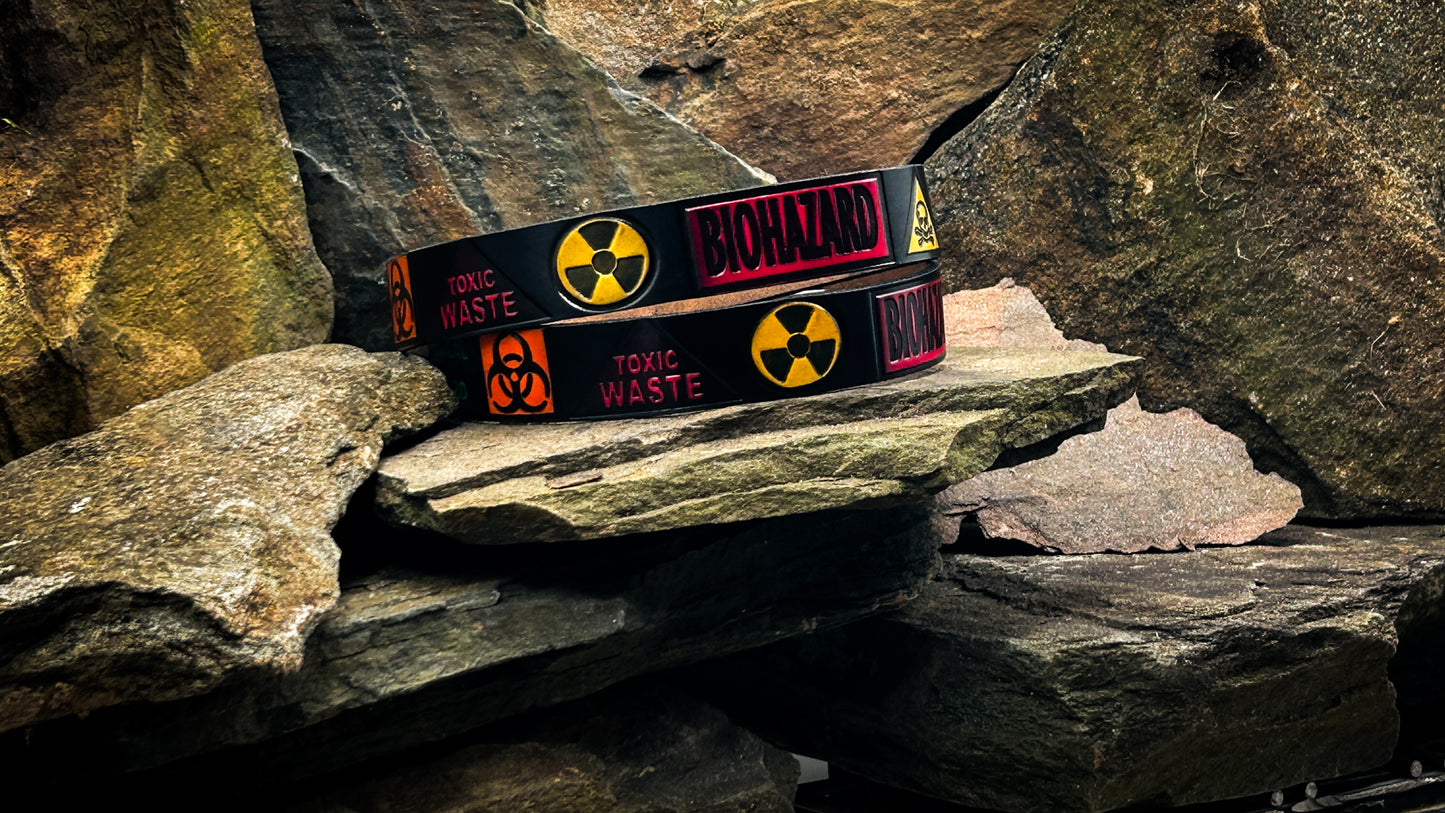 Painted Biohazard Belt