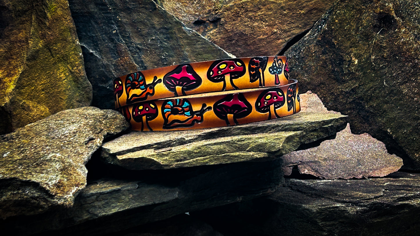 Painted Mushroom Belt