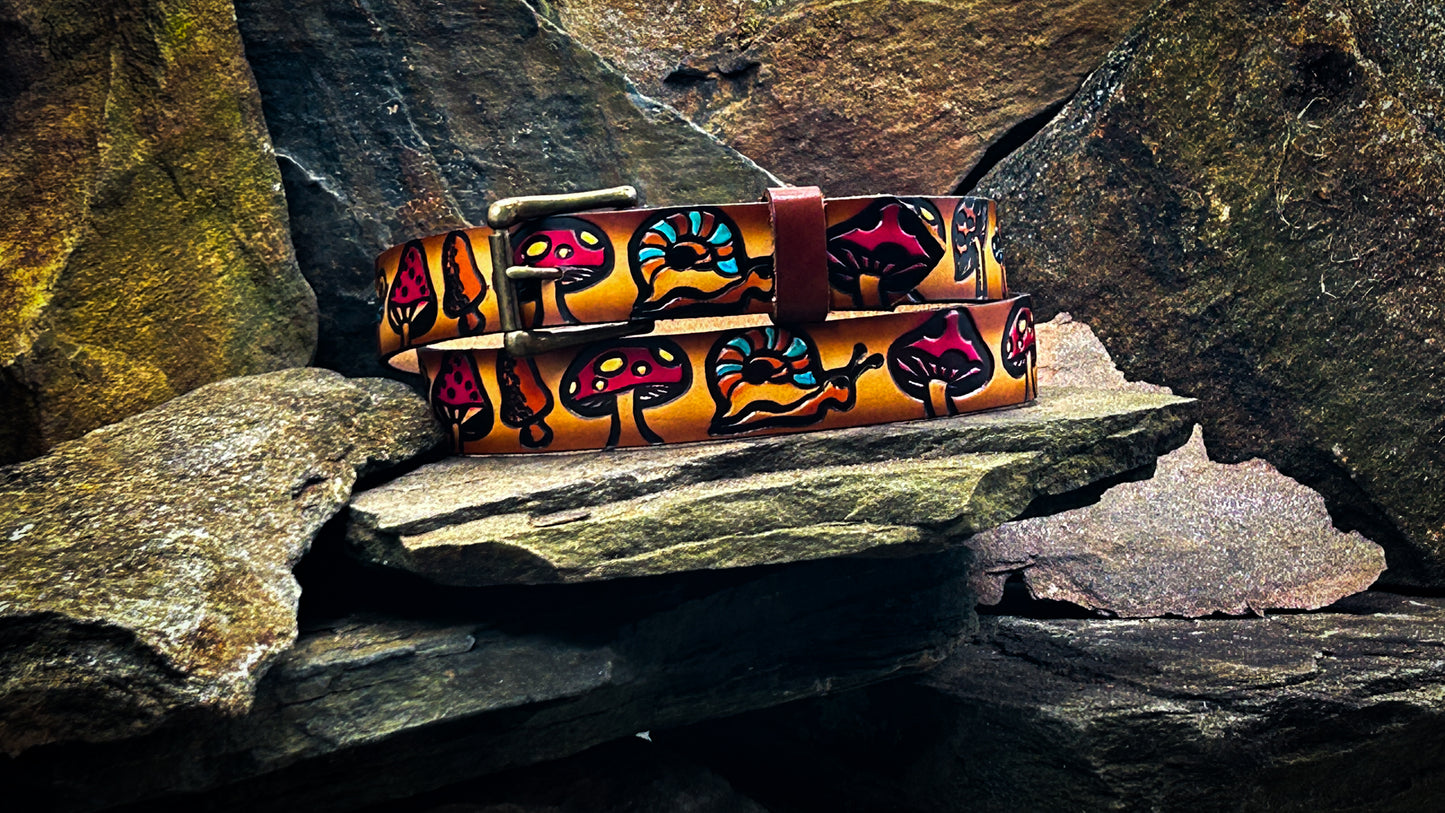 Painted Mushroom Belt