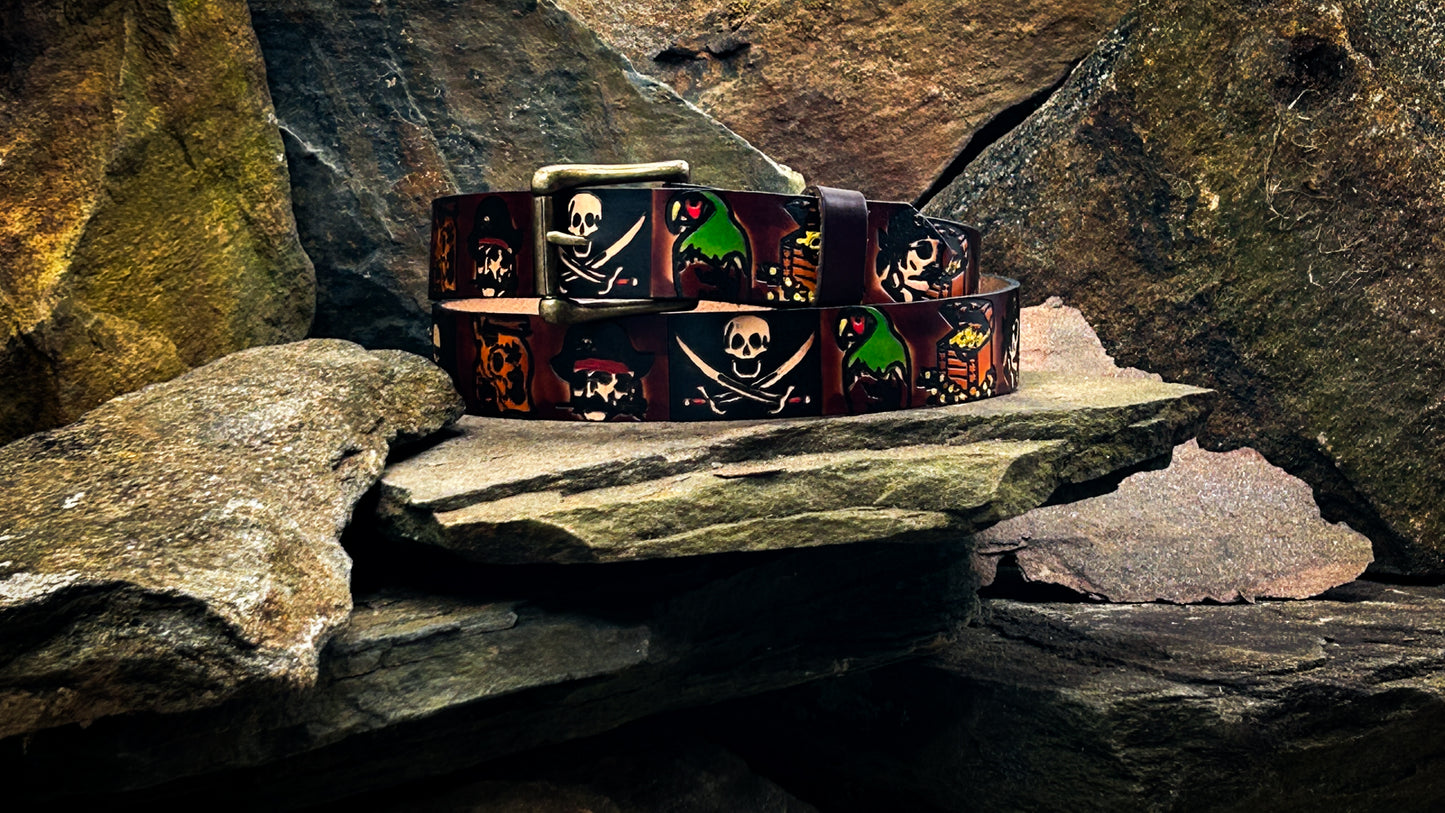 Painted Pirates Belt