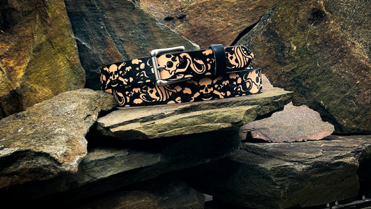 Skulls & Snakes Belt